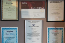 Certyfikaty jakości